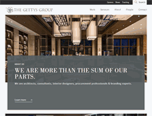 Tablet Screenshot of gettys.com
